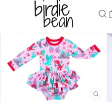 Birdie bean twirl dress size 3-6 Valentines Dress