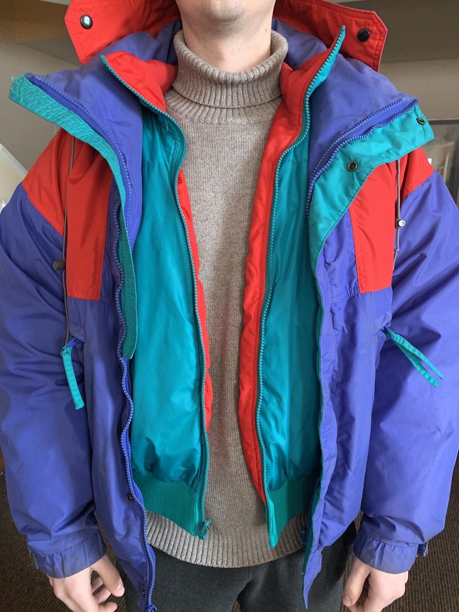 retro columbia ski jacket