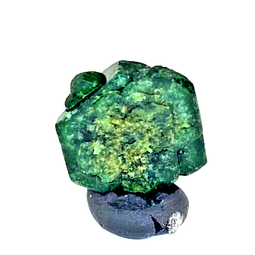 7.36 ct Natural Uvite Chrome Tourmaline Crystal Untreated Burma A229 - Picture 5 of 5