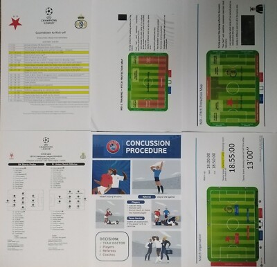 Countdown Line-ups UEFA CL 7.8.2024 Slavia Praha vs Royale Union Saint-Gilloise