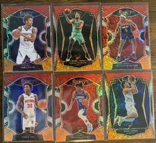 2020-21 Panini Select Basketball Rookie Lot Premier Level Concourse Tri Colour