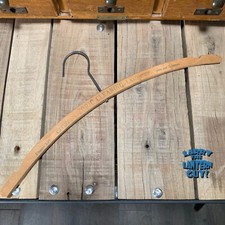 Vintage Wooden Clothes Hanger Advertising "Citizens - ZORIC CLEANING " Ph. 259