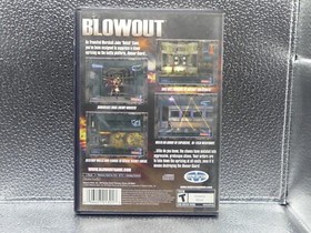 PlayStation 2 PS2 Blowout Tested & Working With Manual Blue Disc Video Game