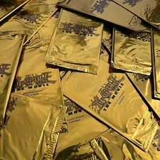 Yugioh The Movie 2004 Gold Promotional Pack Brand New Factory Sealed! Brand New!