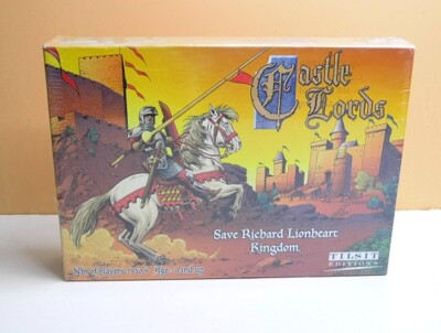 Castle Lords Save Richard Lionheart Kingdom Tilsit Editions 2002 GAME IN ENGLISH