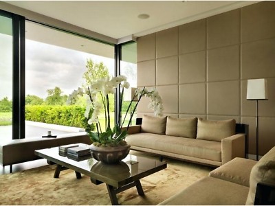 GEPOLSTERTE GEPOLSTERTE WANDFLIESEN WANDBEHANG BRETTER MODERN KUNSTLEDER KOPFTEIL