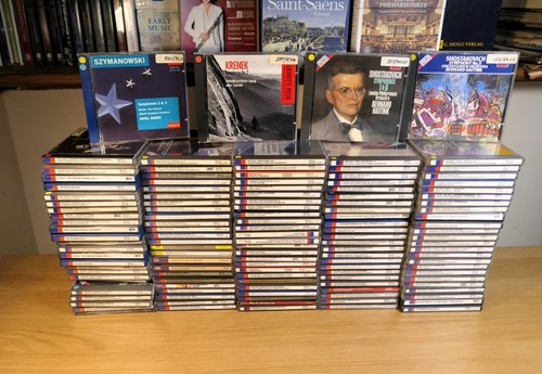 Job Lot of 118 Decca Classical CDs all pictured Free UK Shipping 118 CD Bundle