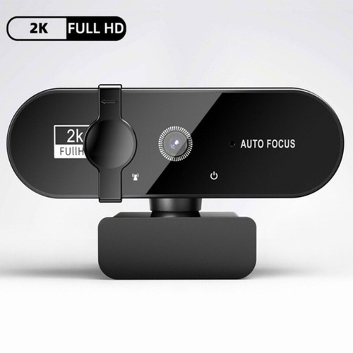 W66 USB Webcam Auto Focused for Laptops Featuring 1080P/2K/4K Resolution - Afbeelding 4 van 11