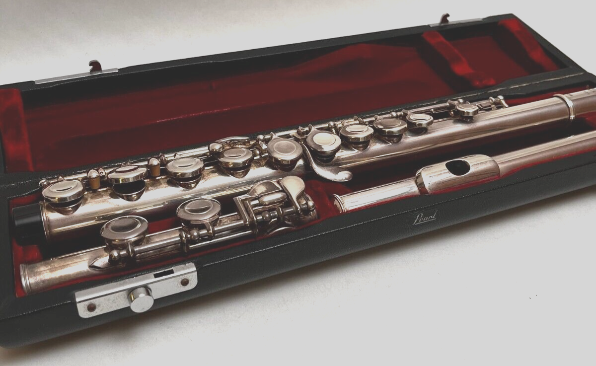 Pearl PF-521 フルート flute 銀製 ケース付き Pearl PF-521 フルート flute 銀製 ケース付き パール フルート PF-521