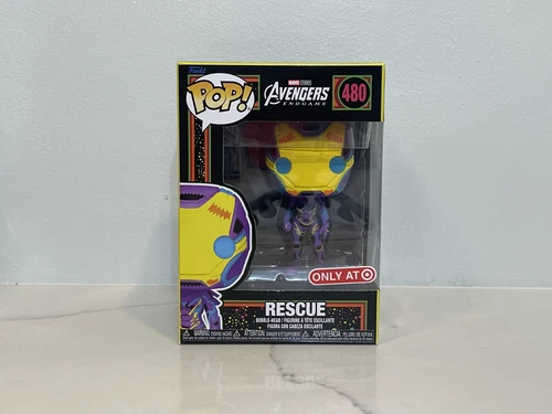 Funko POP! Marvel Studios Avengers Endgame Rescue #480 Target Black Light