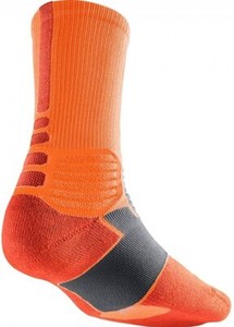 orange elite socks