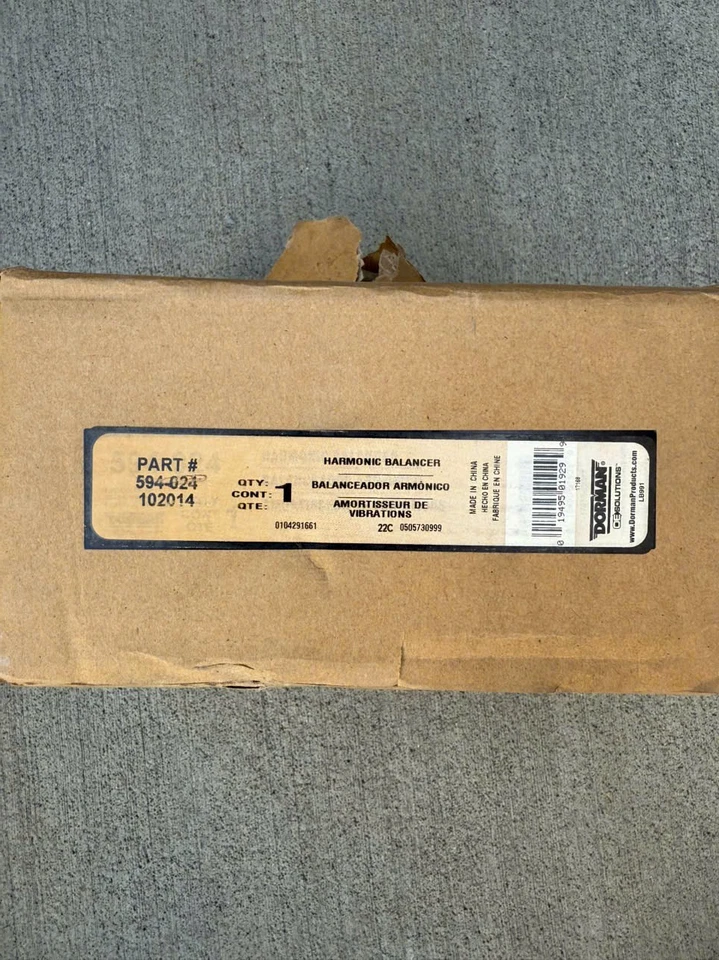 Equilibrador armónico original Dorman 594-024 para Ford F-150 1981-1995 Foto 2 de 2