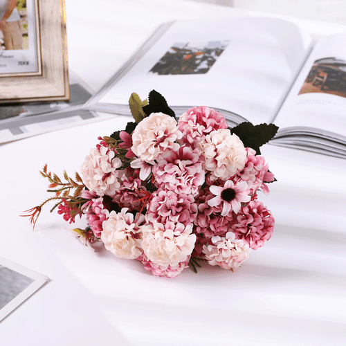 15 Head Silk Rose Artificial Fake Flowers Bunch Bouquet Wedding Home Party Decor - Picture 14 of 54
