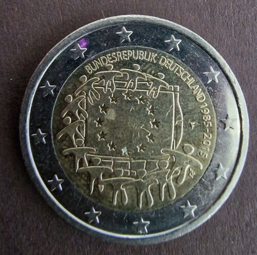 2 Euro Münze Bundesrepubuk - Anstatt Bundesrepublik Deutschland 1985-2015  - Bild 1 von 3