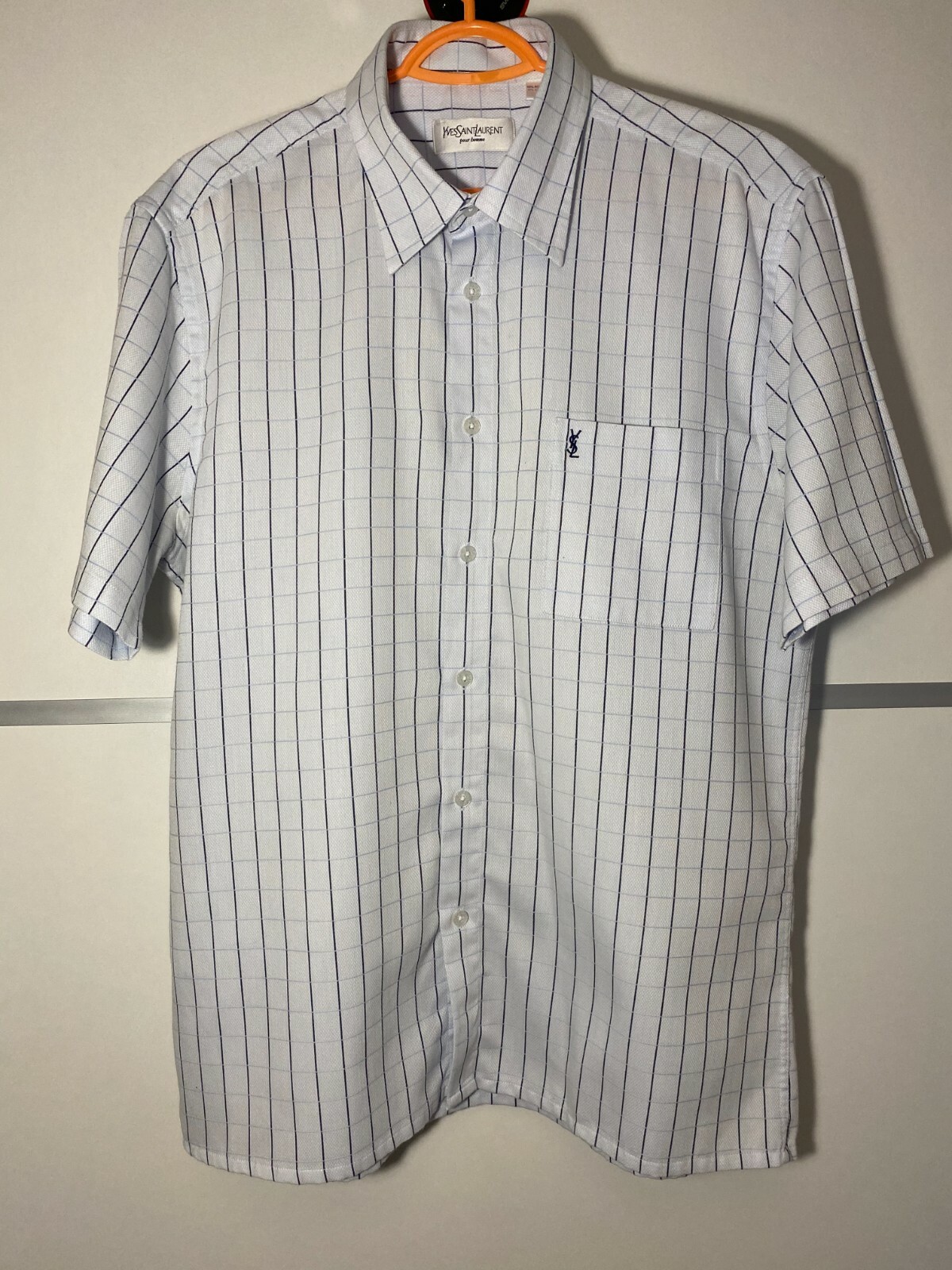 Camicia blu YSL Yves Saint Laurent taglia L