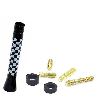 Stab Antenne Kariert 7,7cm passend für Mini Cooper R 50 52 53 55 56 57 58 59 60