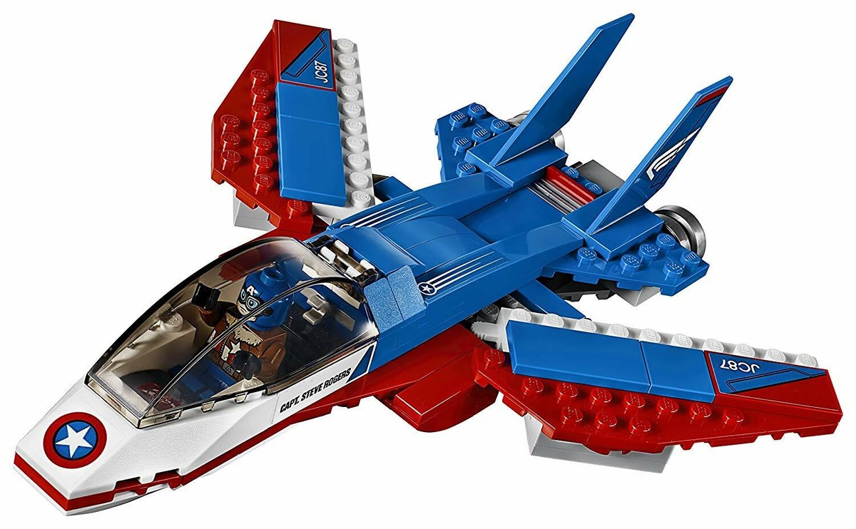 LEGO Super Heroes Captain America Jet Pursuit 76076 Building Kit