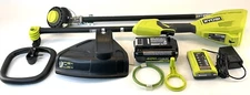 Ryobi 40V 15 in String Trimmer Attachment Capable W/ 4 Ah Battery RY40ST01K