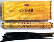 Hem Cedar Incense Sticks - Cleansing Pick 20-40-80-100-120-160-200 Free Shipping