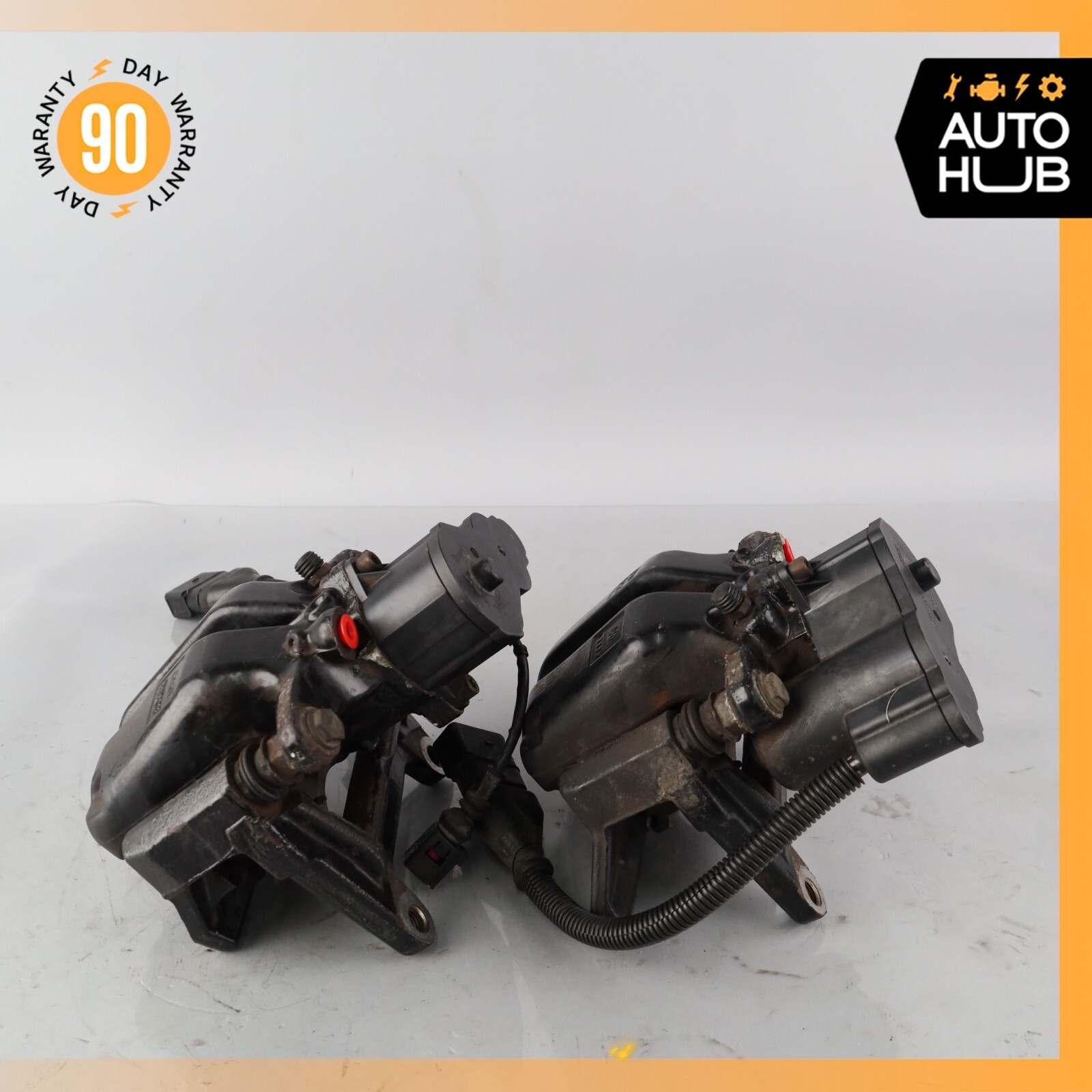 Bentley Continental GTC Rear Right & Left Brake Caliper w/ Actuator Set