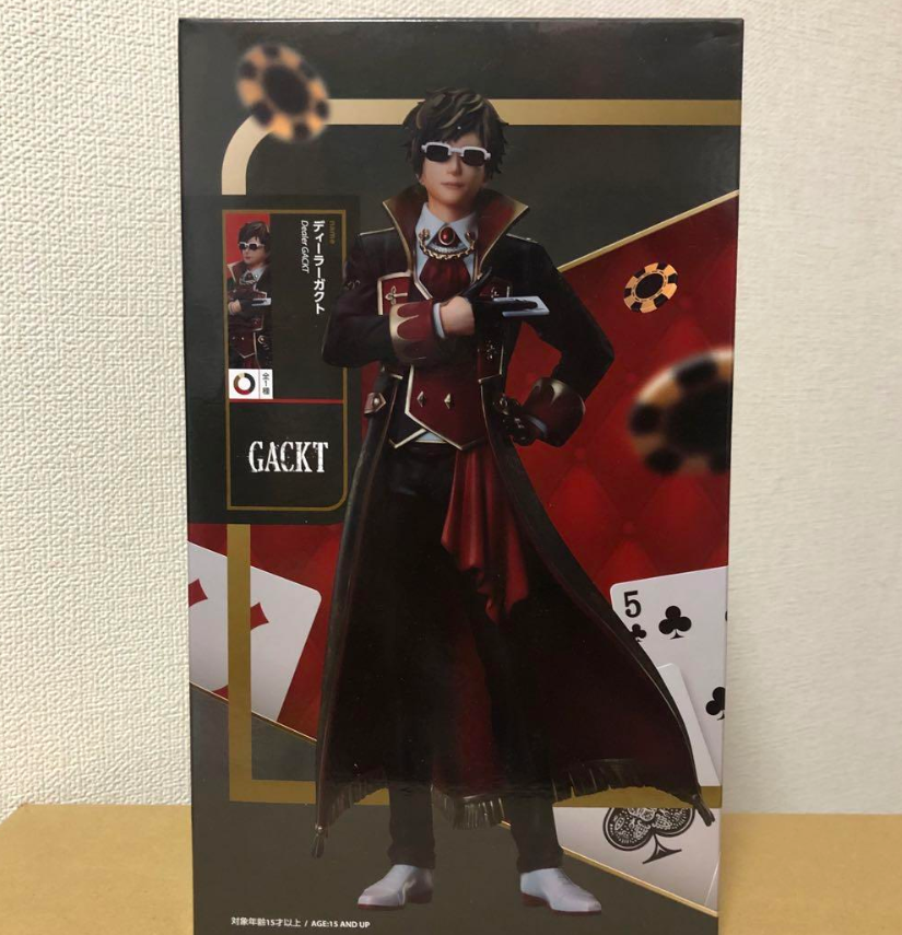 【ナムコ限定品】 Dealer GACKT 1/8スケールフィギュア Namco Limited 1/8 Scale Solo debut 25th anniversary figure GACKT
