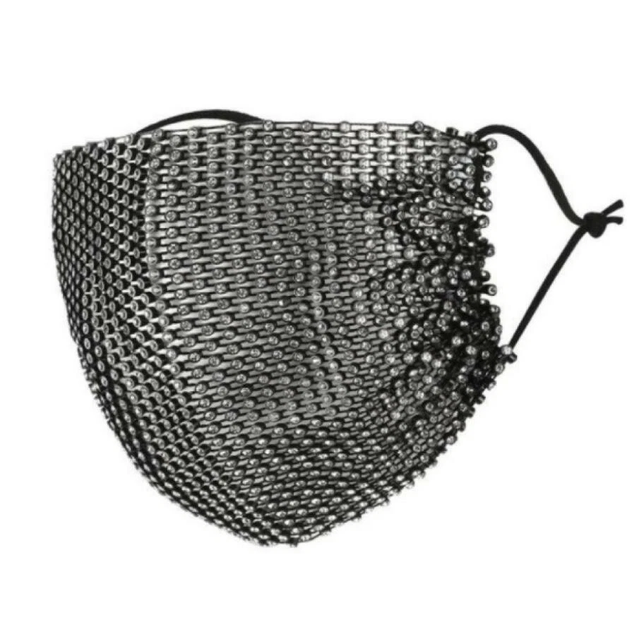 Máscara facial de diamantes de imitación ENVÍO RÁPIDO Foto 2 de 4