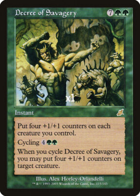MTG SCG AFC Decree of Savagery NM - MINT (SELECT) | eBay
