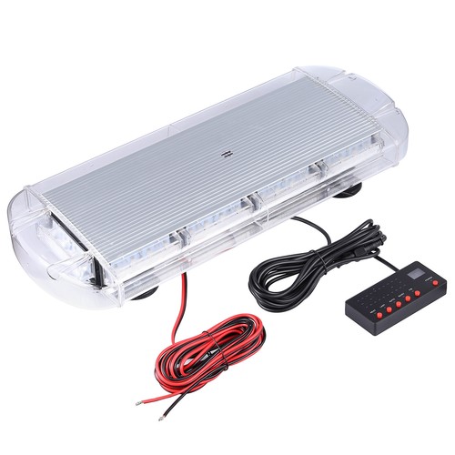 40 LED Amber Emergency Warning Strobe Light Magnetic Flashing Beacon Lamp 12/24V - Picture 7 of 11