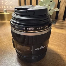 Canon EF-S 60mm f/2.8 AF USM Lens