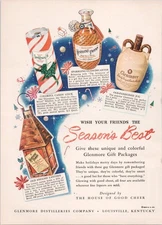 Glenmore Distilleries 1948 Vintage Print Ad Kentucky Tavern Whiskey