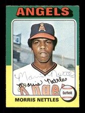Morris Nettles Signed 1975 O-Pee-Chee Rookie Card #632 California Angels. rookie card picture