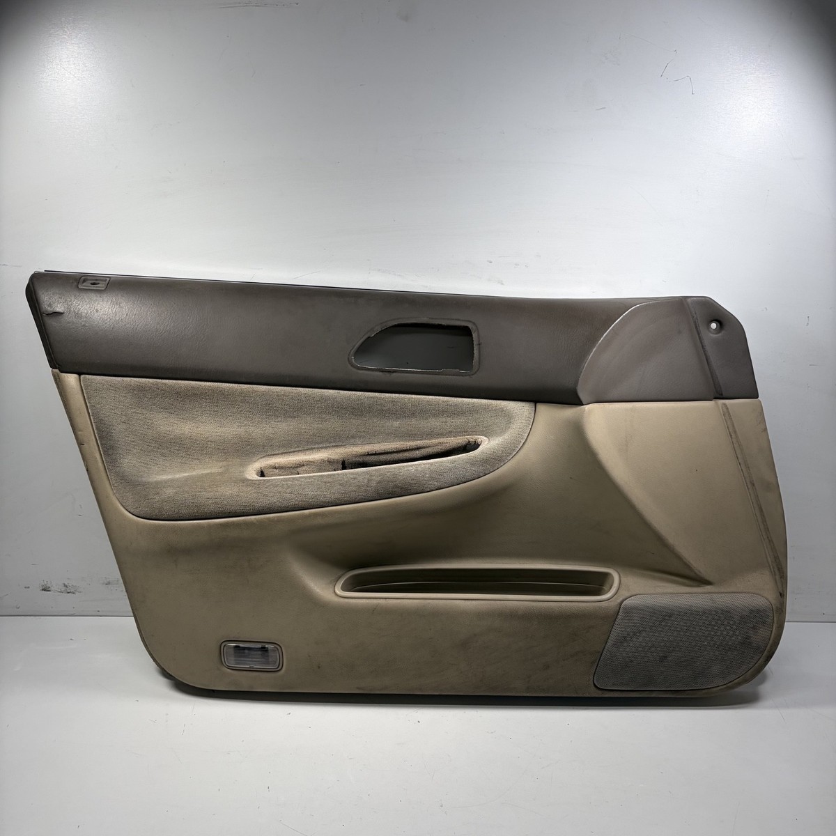 94-97 Honda Accord 4D Sedan Left Front Door Panel Lining Ivory