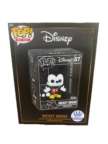 Funko Pop! Diecast Disney Mickey Mouse - Exclusive #07 Brand New Sealed
