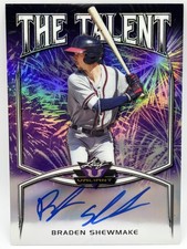 2019 Leaf Valiant The Talent Braden Shewmake AU RC #TT-BS1 Purple Prismatic /15