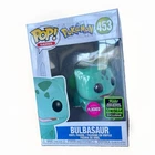 Funko Pop Pokémon Bulbasaur #453 Flocked 2020 Spring Convention Exclusive New