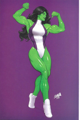 SHE-HULK #2 DAVID NAKAYAMA VIRGIN VARIANT MARVEL COMICS 2022 BAGGED AND BOARDED