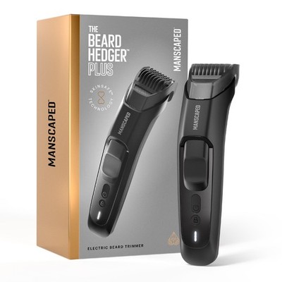 MANSCAPED  The Beard Hedger  Plus Men's Adjustable Beard & Mustache Trimmer