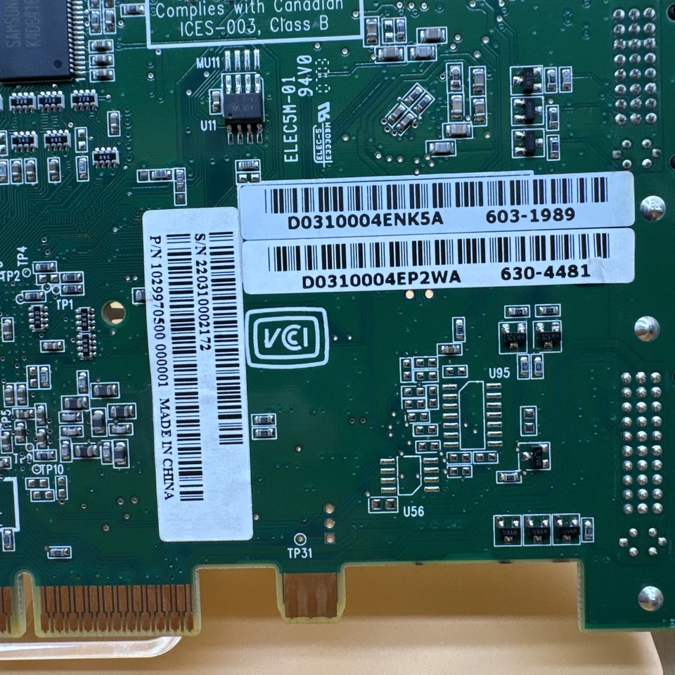 Tarjeta de video Apple Mac ATI Radeon 9000 64 MB DVI AGP 4x 630-4333 603-1989 Foto 3 de 4