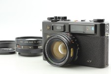 Exc 5 Yashica Electro 35 GT Film Camera Black Body 45mm F/1.7 From JAPAN