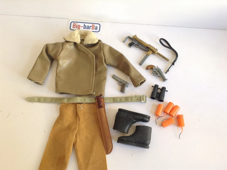 🔥LOT ACTION FIGURE 🏆 ACTION MAN GI JOE PALITOY HASBRO SAFARI 🔥OCCASIONE💰 - Immagine 3 di 4