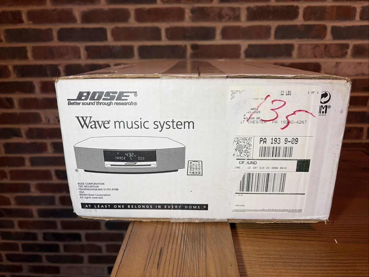 BOSE awr ccb 6134AC 送料込 Bose Wave Music System CD Player - Graphite Gray (AWRCC1) for sale