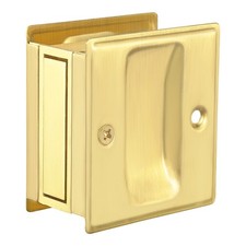 HOMOTEK Privacy Pocket Door Pull Without Switch Plate - Replace Old Or Damage...