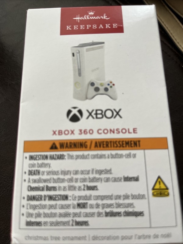 Hallmark Keepsake 2025 Xbox 360 Console Keepsake Ornament  Light and Sound