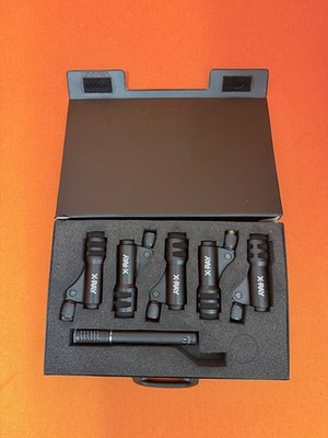 X- Ray Mikrofon Set zur Abnahme von Schlagzeug Percussion etc. Mikrofonset