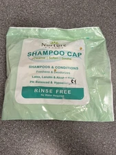 Nurture Valley No Rinse Shampoo Cap Rinse Free Shampoo Cap Seniors & Caretakers