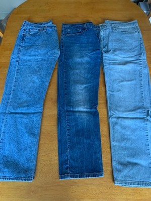 Levi's 501, 502, and 514 - 36W 30L - used - solid shape