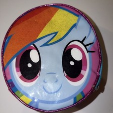 Bolsa de almuerzo My Little Pony Rainbow Dash redonda aislada termo azul rosa brillo