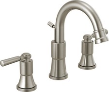 Peerless Westchester Widespread Bathroom Faucet Two Handle, Brushed Nickel