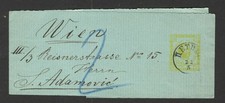 MONTENEGRO TO AUSTRIA - WRAPPER - CETINJE TO WIEN (3)