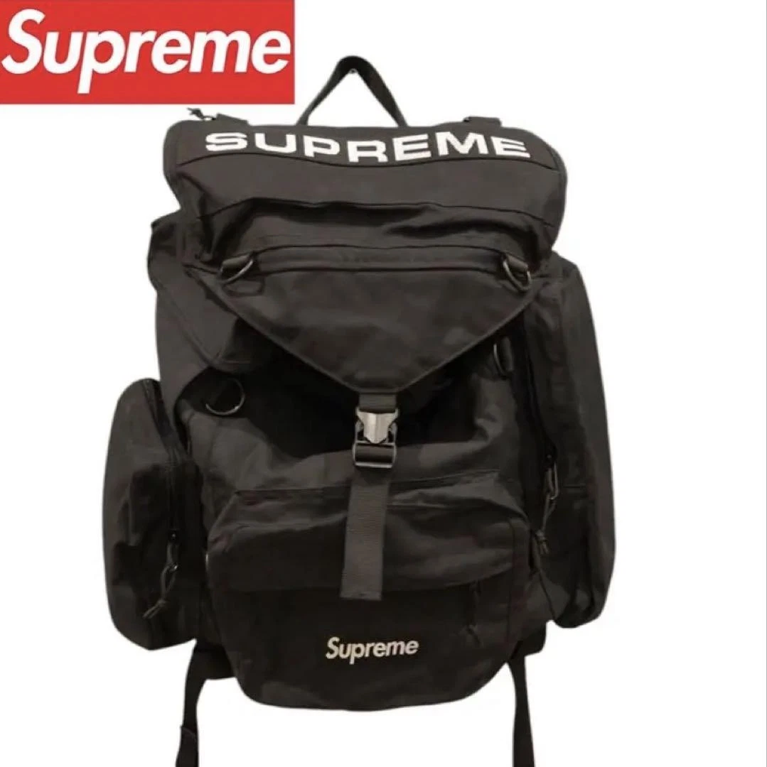 Grand sac à dos extérieur Supreme Field noir 37L occasion